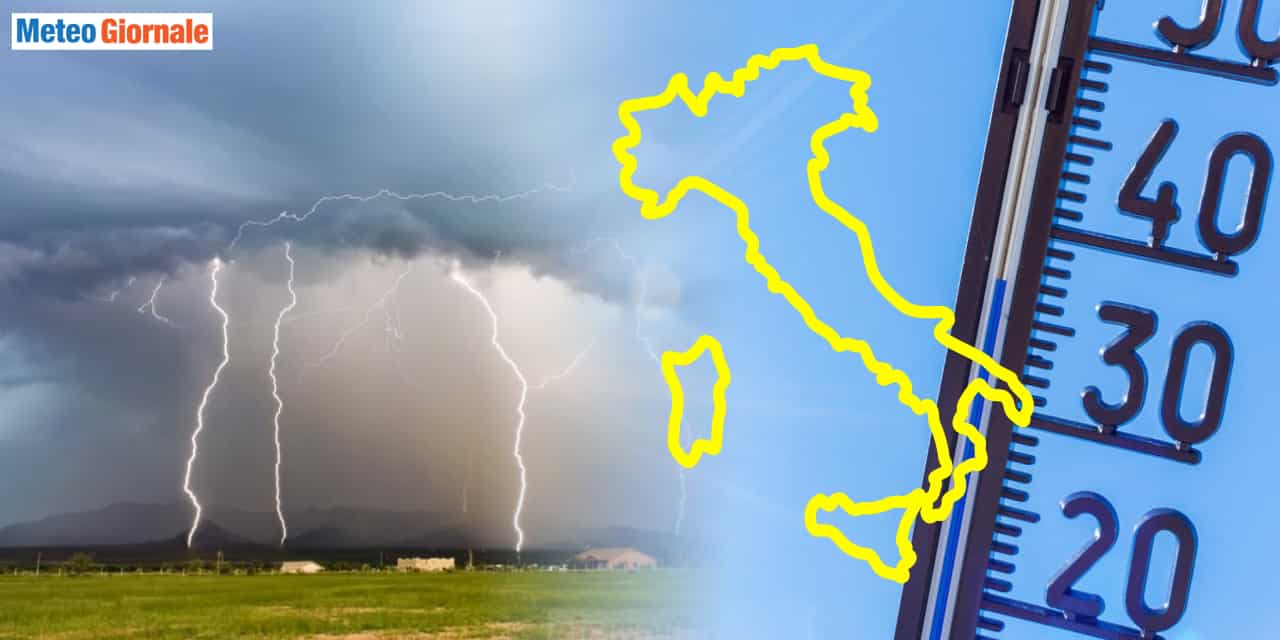 Meteo: nuovi temporali in arrivo, ma non per tutti. I dettagli