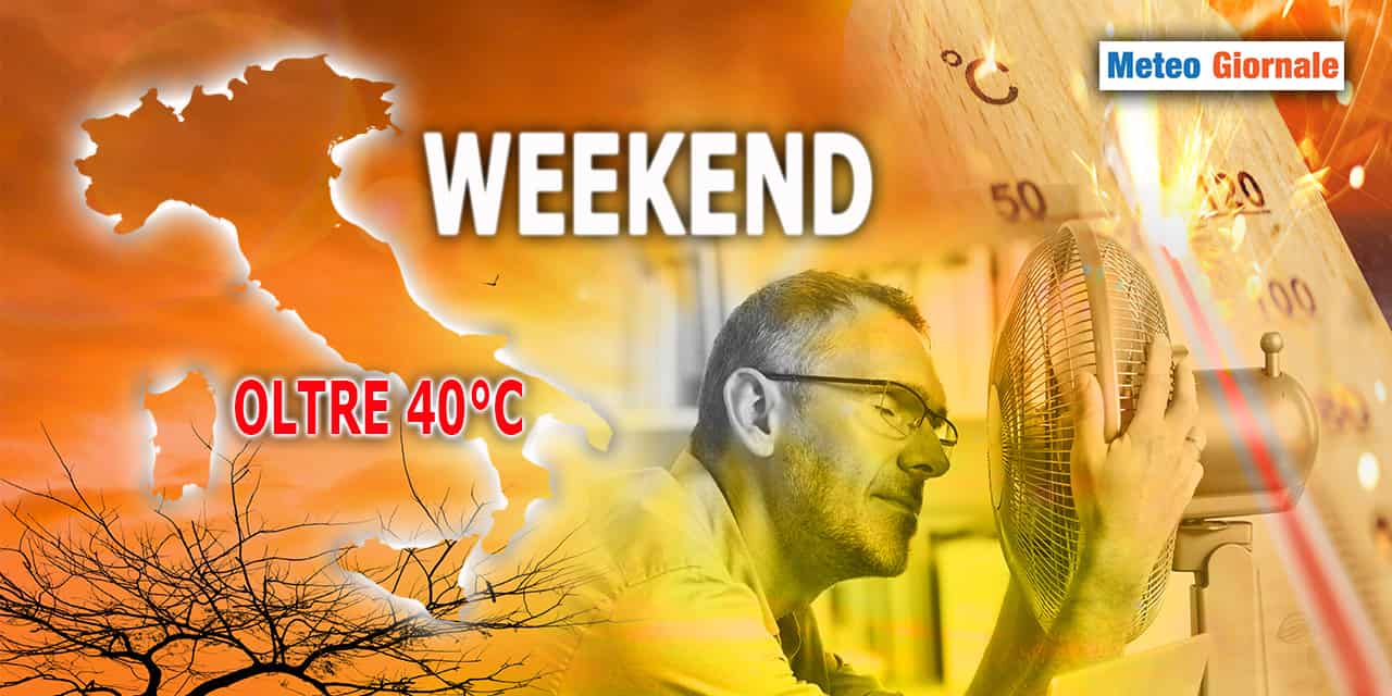 Meteo Weekend: tanto Sole, Caldissimo... forse troppo!