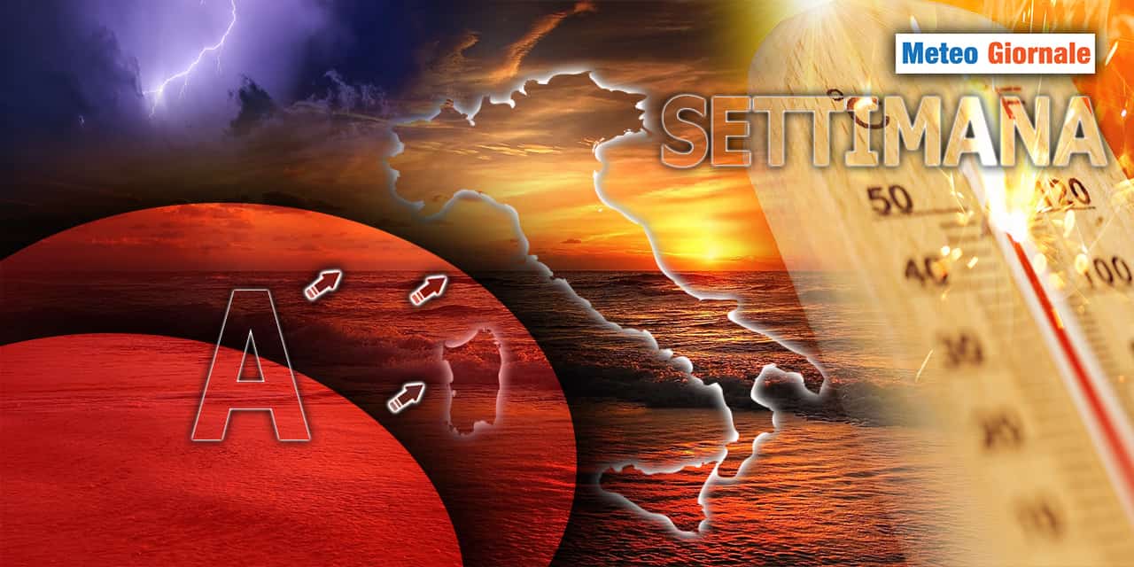 Meteo: Settimana anticiclonica! Tornano sole, Caldo, ma anche qualche Temporale