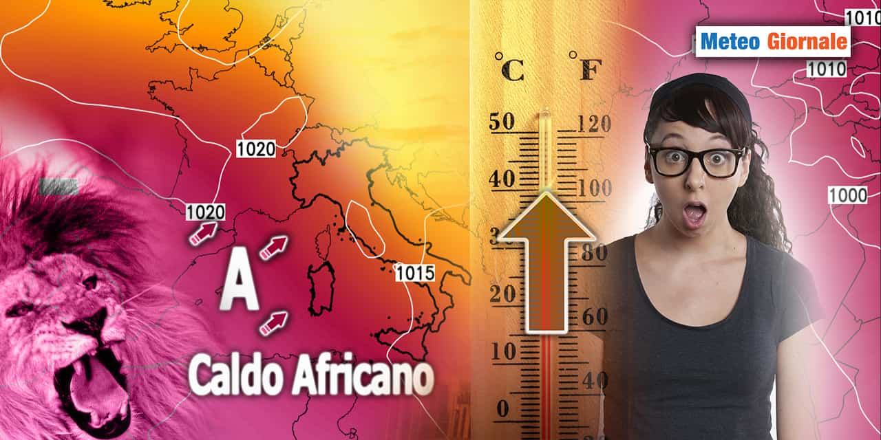 Meteo Temperature: torna il Caldo africano! Potrebbe durare fino a fine mese