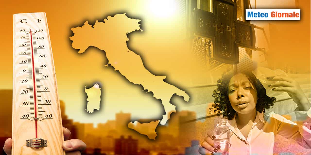Cominciano due settimane dal METEO pesantemente africano