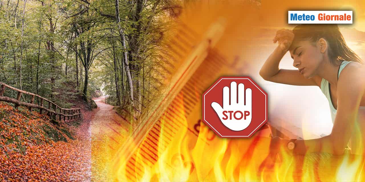 METEO 15 giorni, stop all'ESTATE