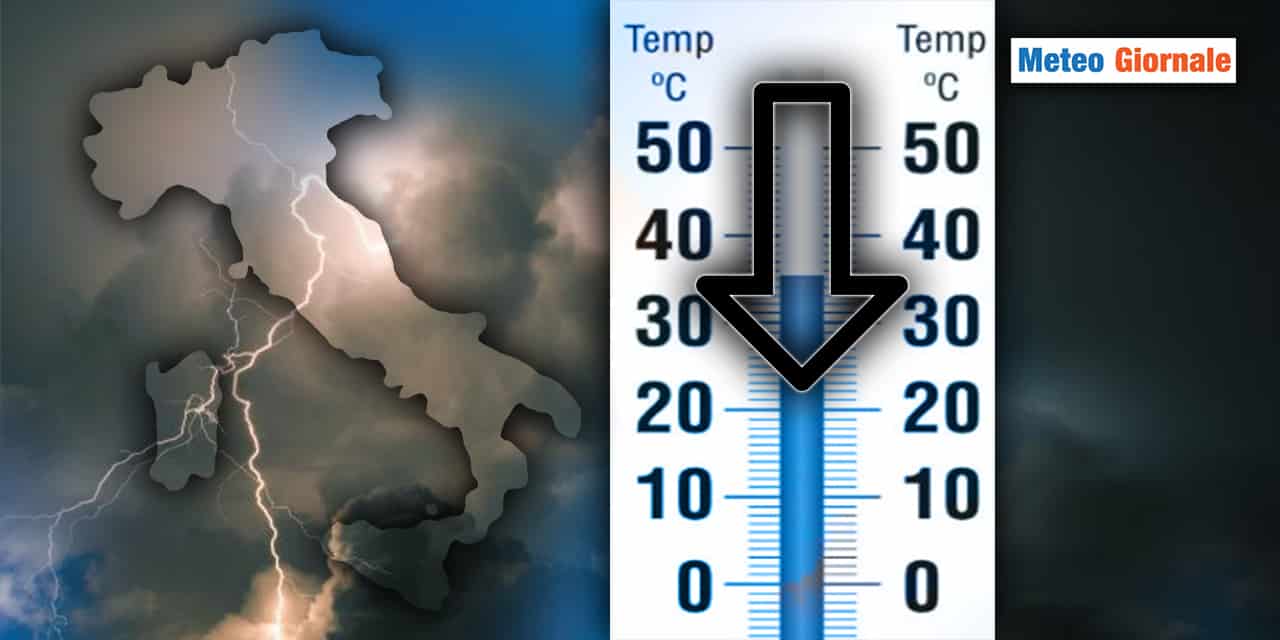 METEO scatenato: fresco a inizio Agosto, fresco a fine mese