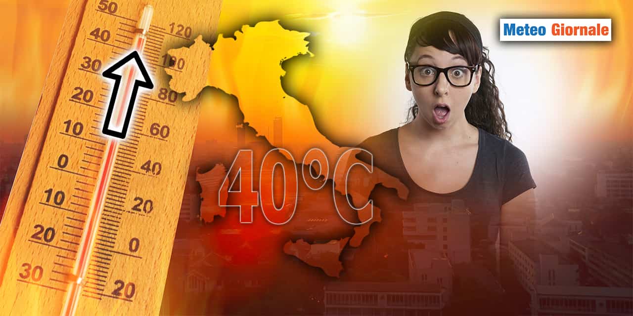 Meteo: Incredibile! Sta per tornare il caldo a 40 gradi