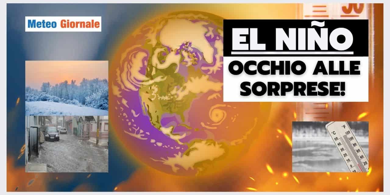 Meteo Autunno e Inverno: El Niño al centro, ma occhio alle SORPRESE