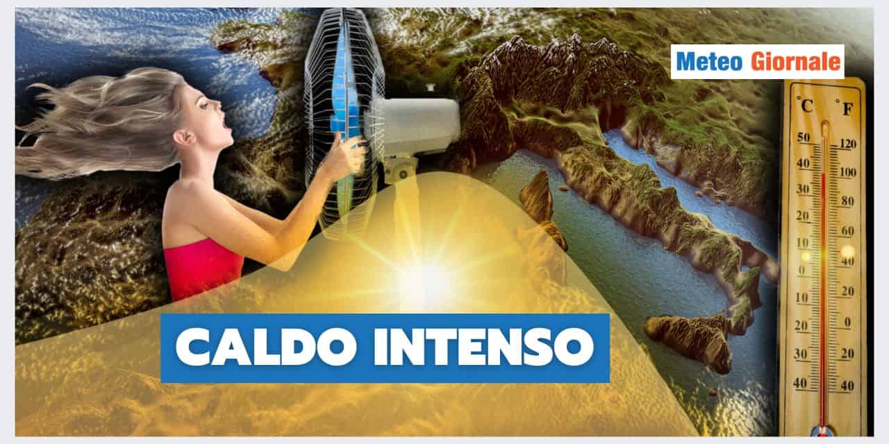 Meteo: ANTICICLONE AFRICANO a manetta, AFA e CALDO anche di NOTTE