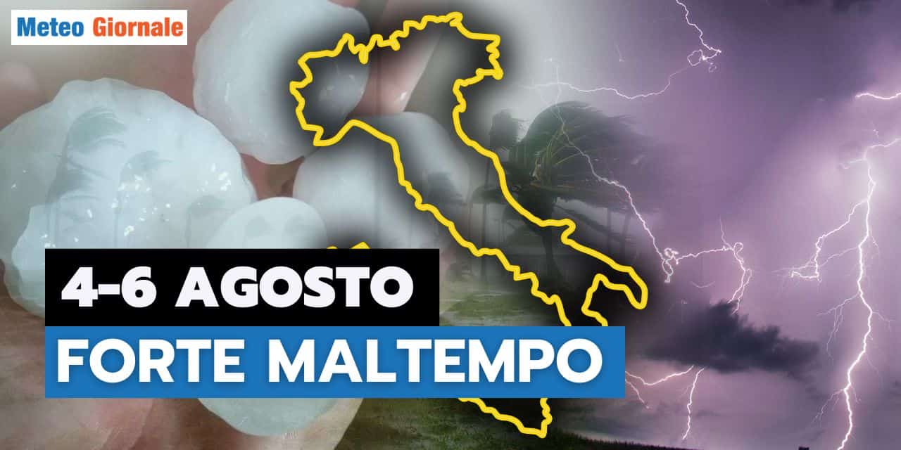 Meteo: ciclone in arrivo in Italia, gli effetti