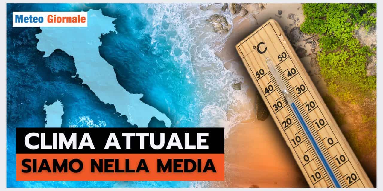 Meteo: siamo in un periodo NORMALE, NON è freddo