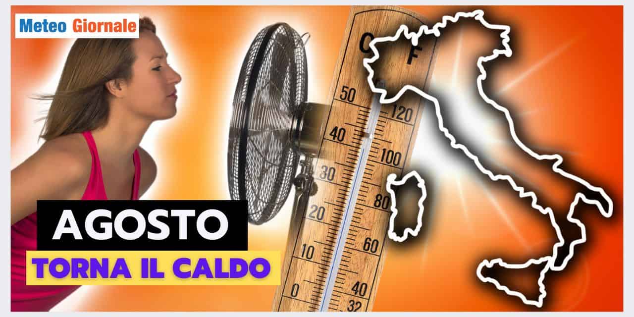 Meteo: FORTE ONDATA DI CALORE, ecco quando ci sarà una svolta