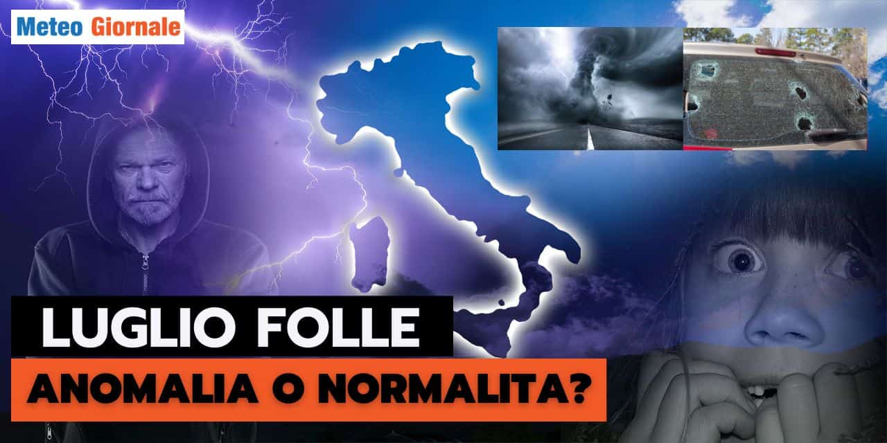 Meteo: Luglio anomalo o la nuova normalità?