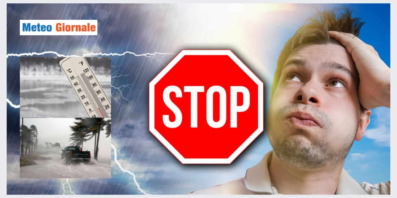 Meteo: fine Agosto STOP IMPROVVISO dell’Estate