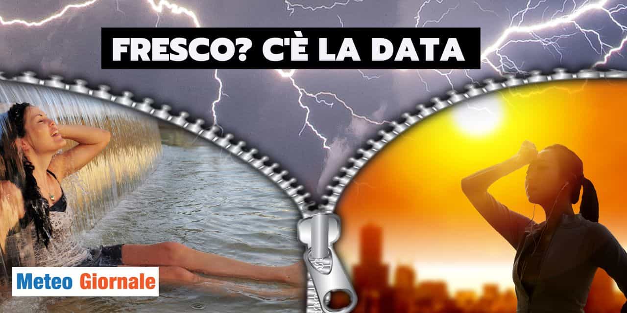 Meteo: abbiamo la data della rottura estiva!