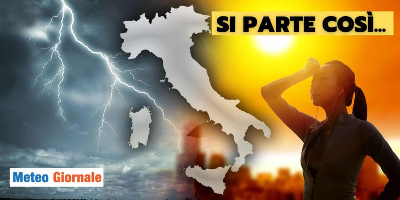 Meteo: settembre pazzerello, tra CALDO e temporali?