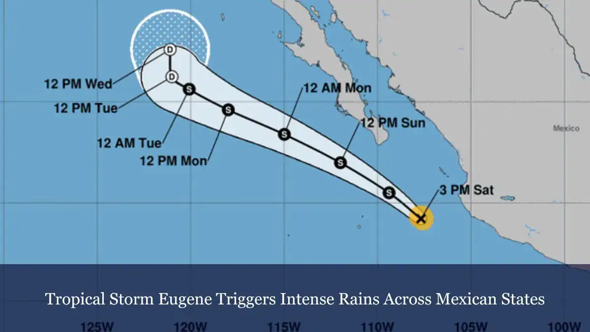 Si forma la tempesta tropicale Eugene al largo del Messico nel Pacifico