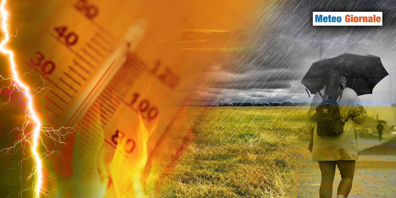 METEO senza scampo, sino all’AUTUNNO