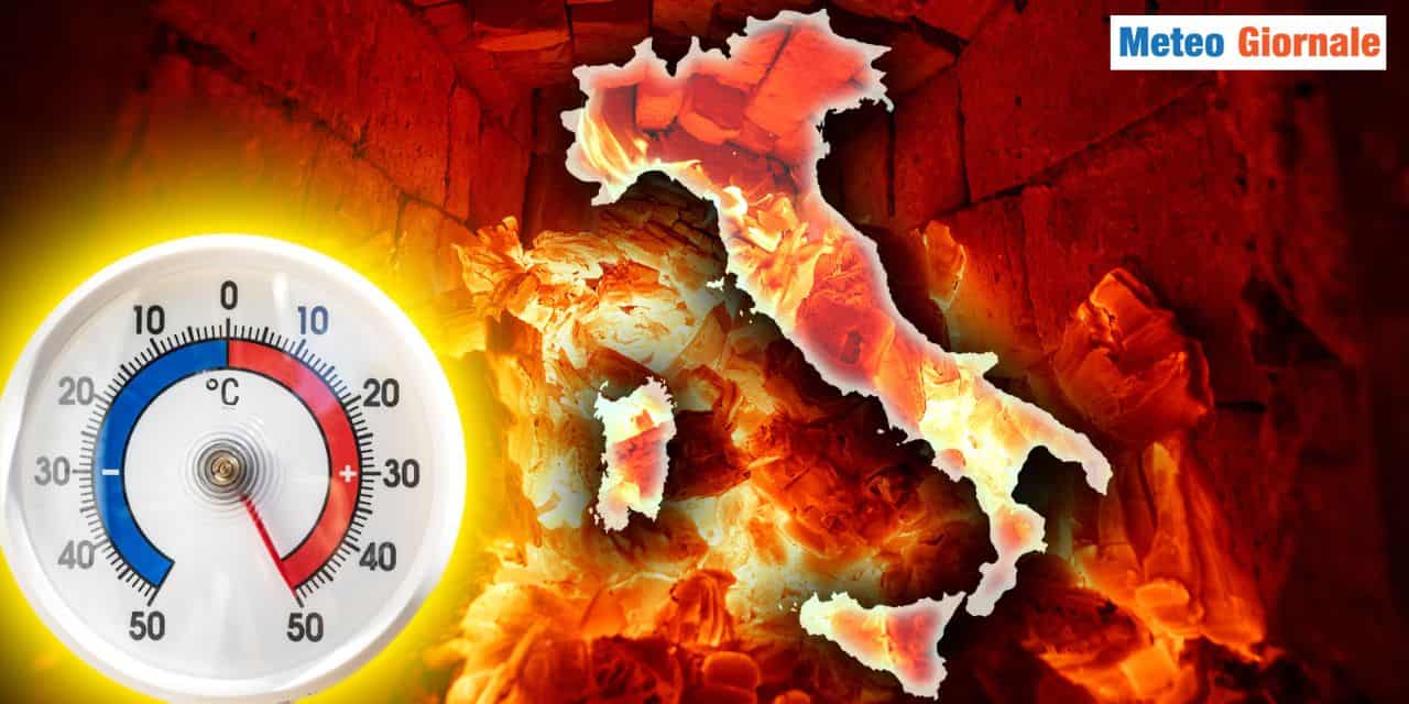 Meteo, Alta Pressione fortissime, Caldo per effetto ‘effetto dome”