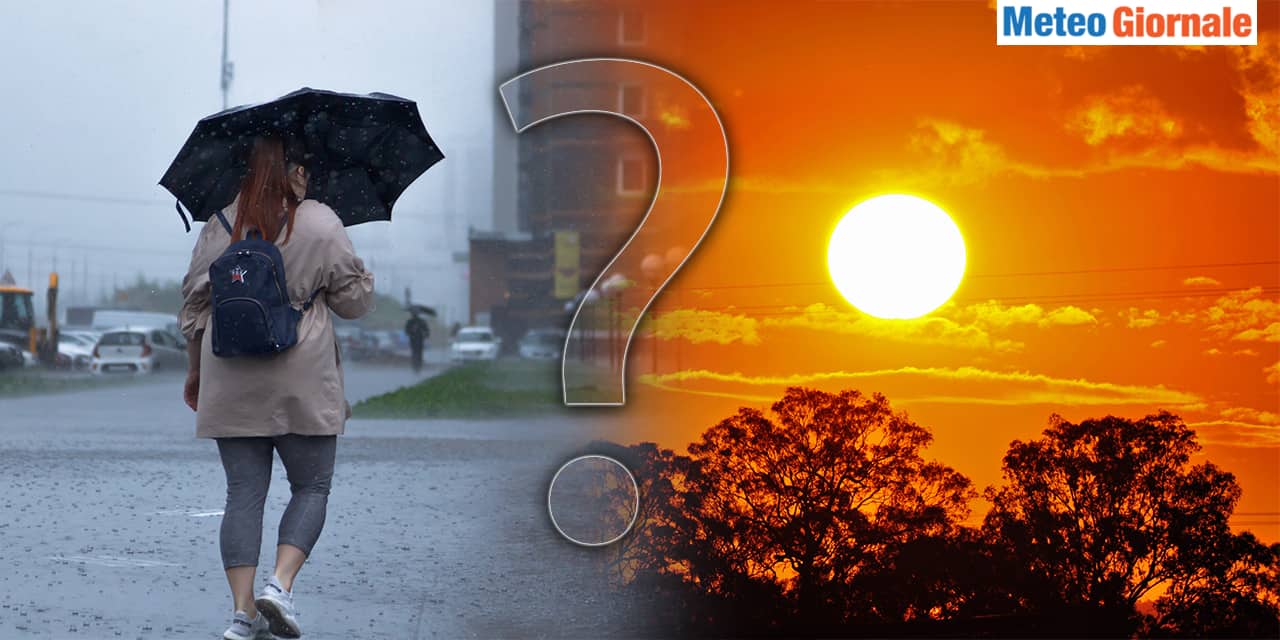 Meteo d’Estate con eccesso di caldo, prima del ribaltone