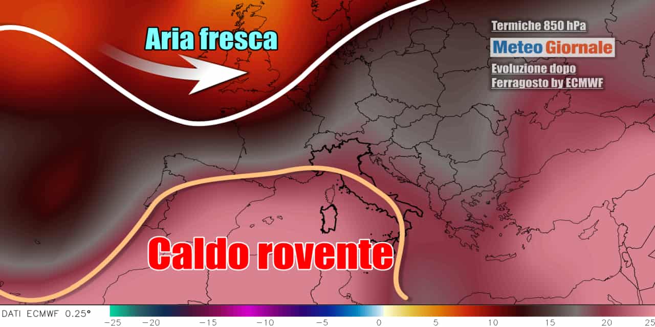 Meteo: la rivincita dell’Estate, nuova scalata verso i 40 gradi e oltre