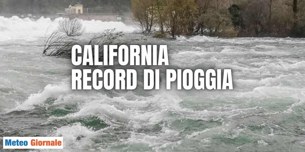 Hilary, da uragano a tempesta tropicale. In California piogge record, alluvioni