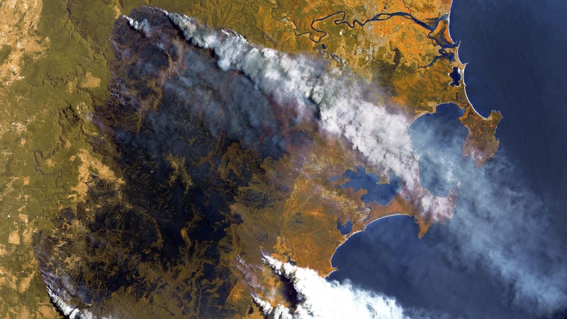 Immagini satellitari rivelano la gravità dei recenti incendi in Grecia