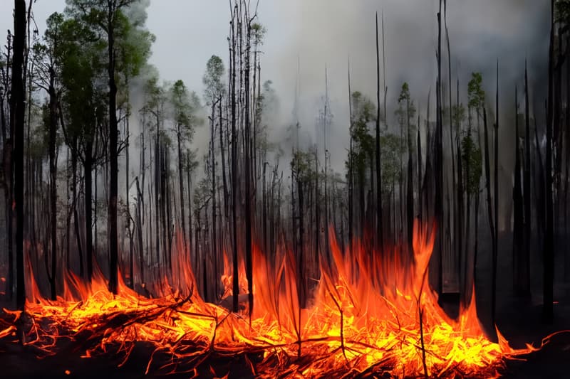 Almeno una dozzina di case danneggiate da un incendio di sterpaglie nello stato di Washington