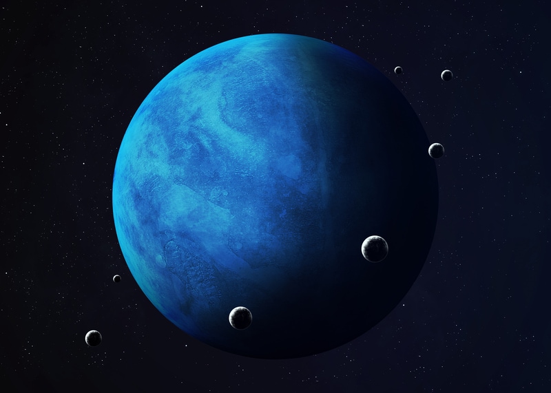 Rilevata per la prima volta da Terra una misteriosa macchia scura su Nettuno