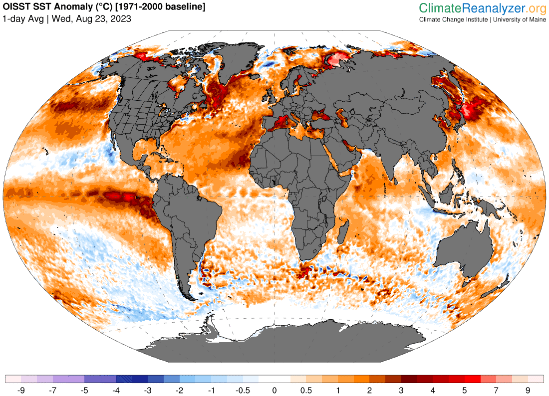 Preoccupazione per Autunno e soprattutto Inverno a causa degli Oceani