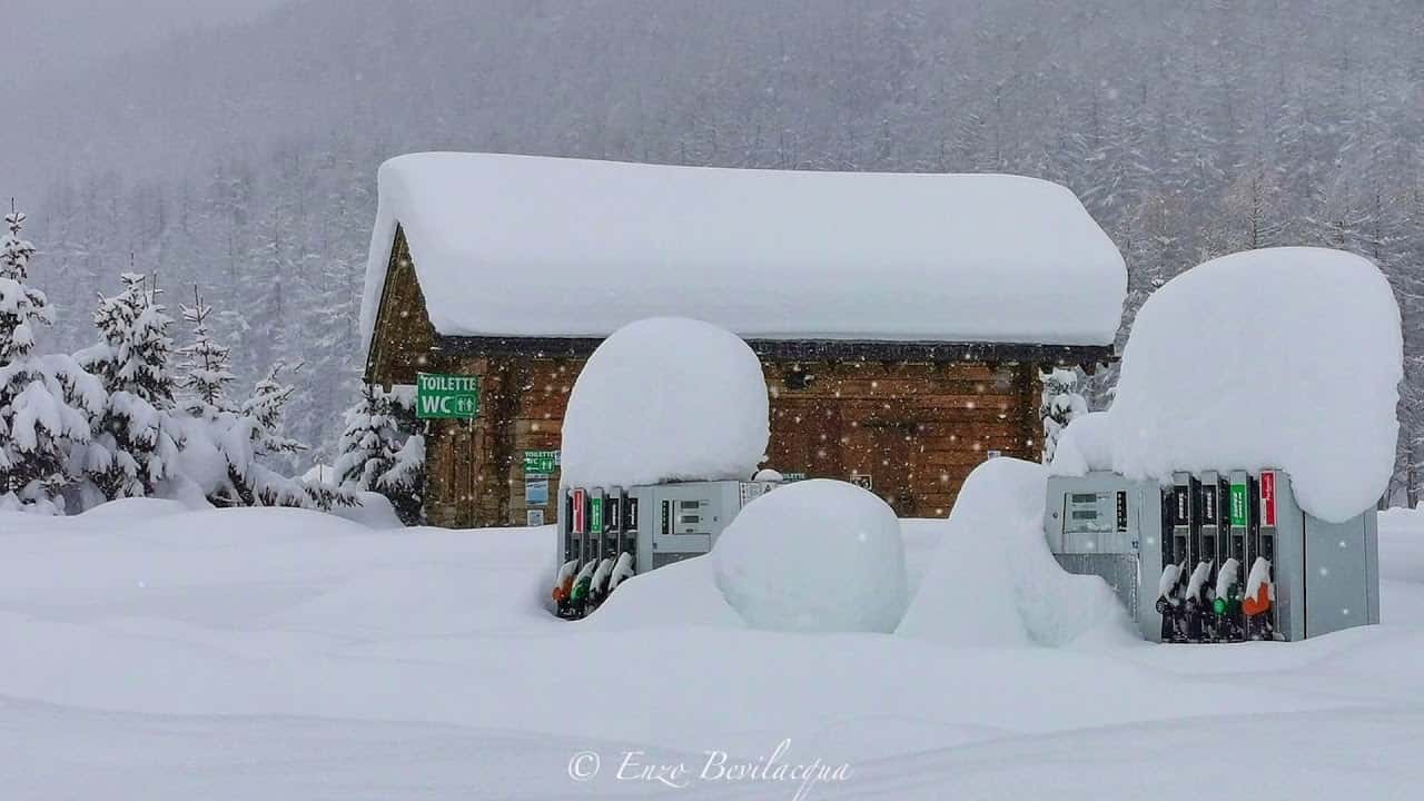 Il grande ritorno della neve. Video