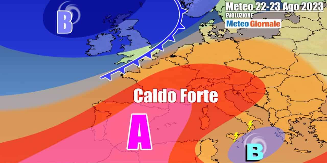 Meteo Italia: temperature fino a 40 gradi, a fine mese stop caldo africano