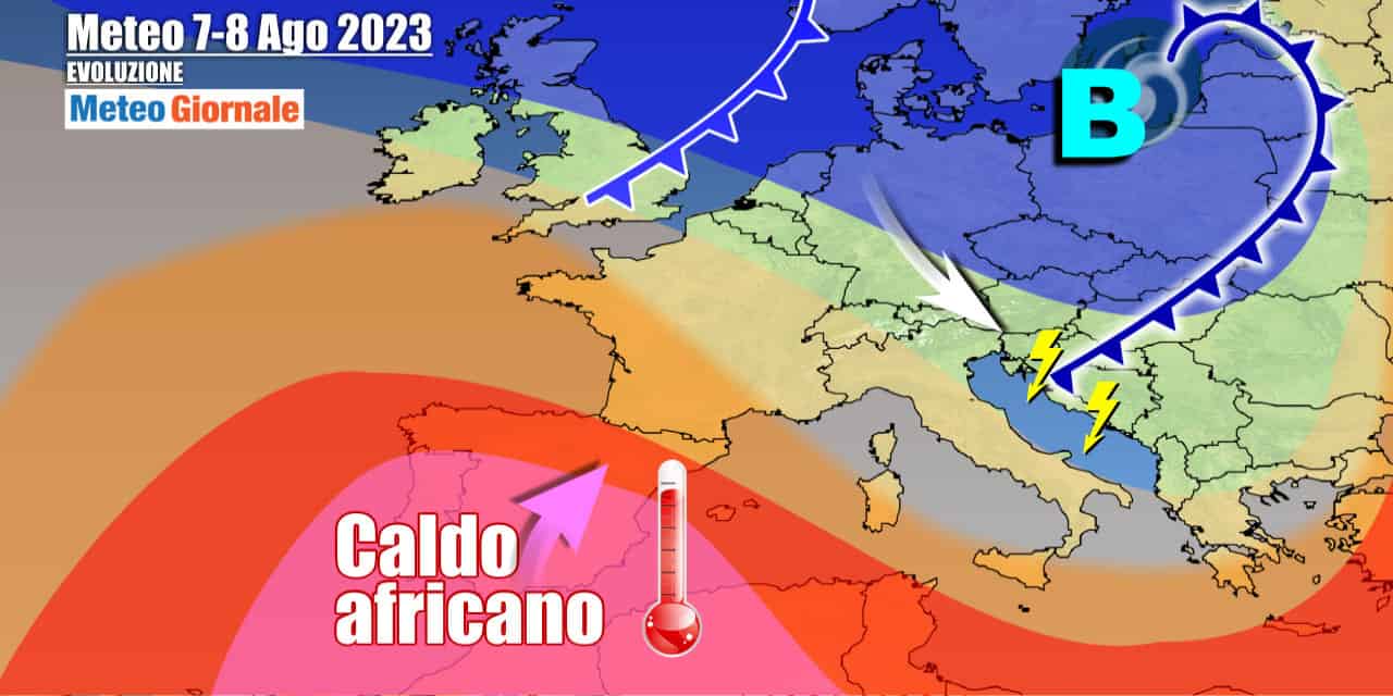 Meteo Italia: dal ciclone al ritorno del caldo africano