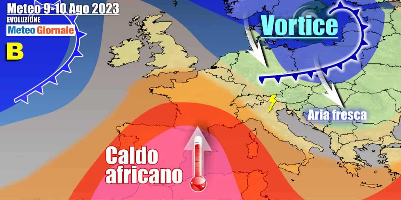 Meteo Italia: avanza l’anticiclone africano, caldo più intenso dal weekend