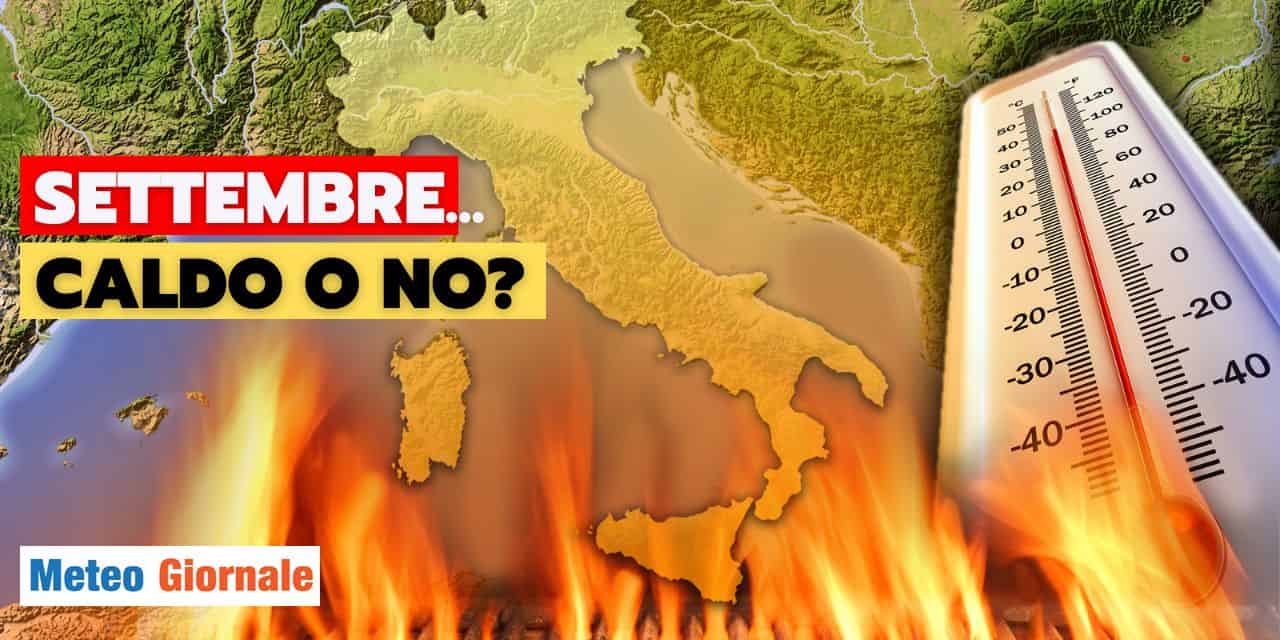 Meteo: il CALDO minaccia l'avvio di Settembre