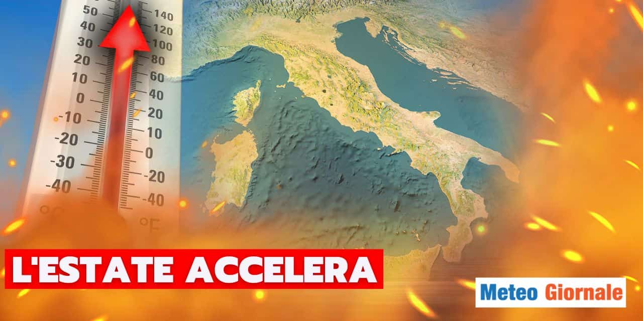 Meteo Italia: ritorno del caldo africano, l’Estate accelera