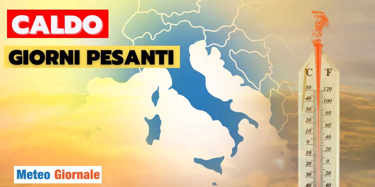 Meteo: giorni pesanti, il caldo africano non molla