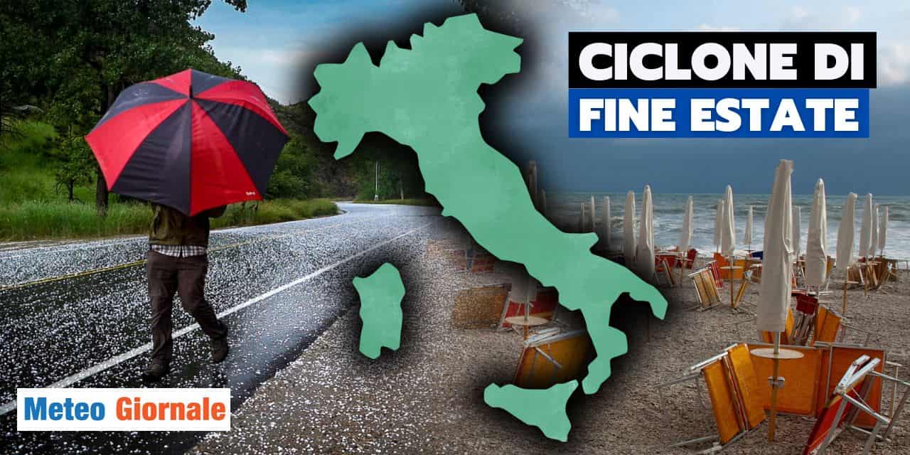 Meteo: ecco il CICLONE dopo il caldo estremo