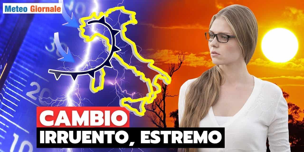 Rischio GRANDINE E NUBIFRAGI : ecco le aree interessate!