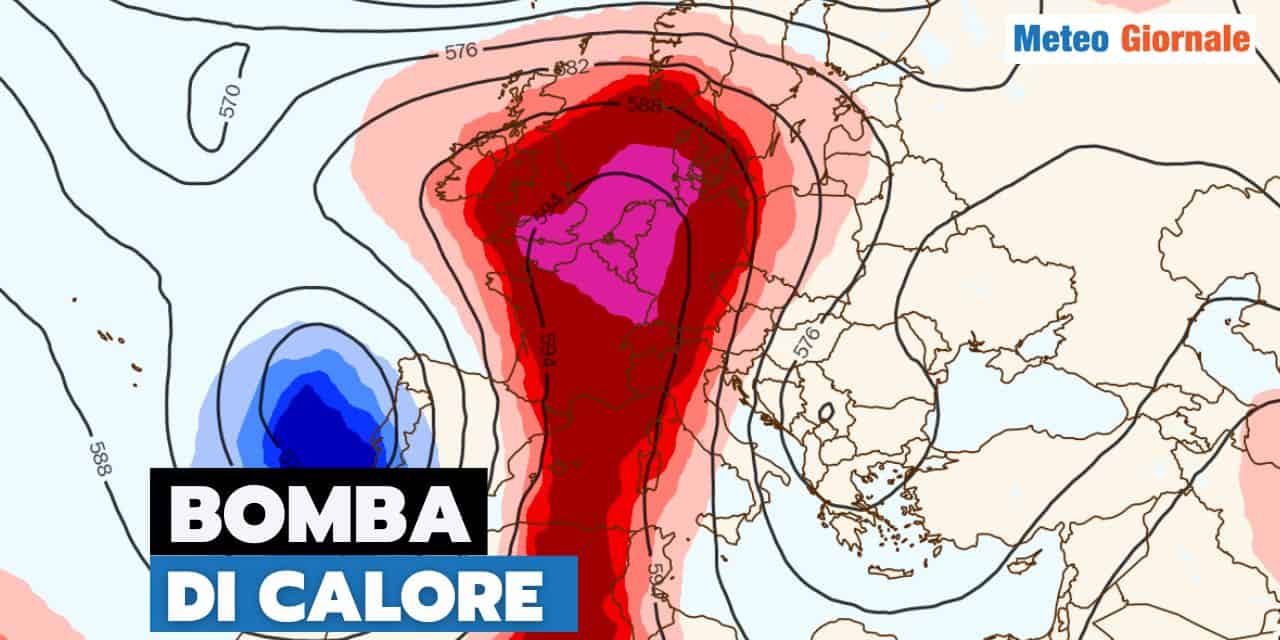 Meteo con effetto bomba di calore per diversi giorni. Temperatura in aumento anche di 15 gradi
