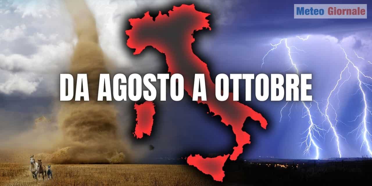 Centro Meteo Europeo: Agosto torrido, Settembre pessimo e Ottobre a sorpresa