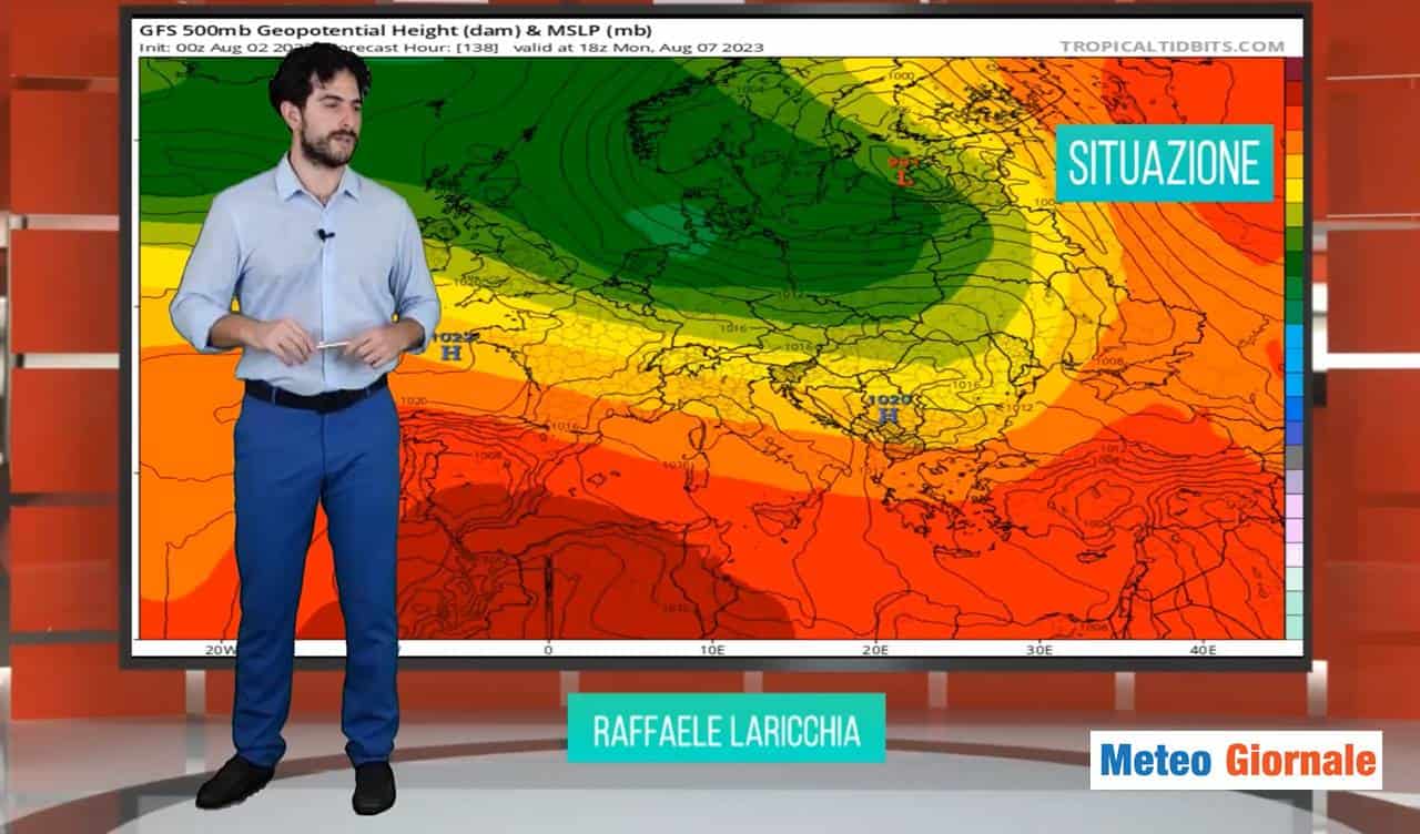 Meteo domani: ciclone con forti temporali, crollano le temperature