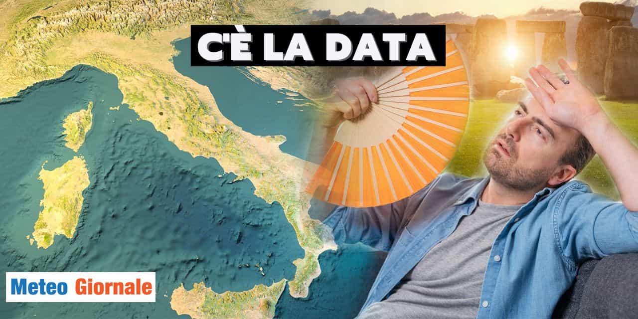 Meteo: torneremo a sudare, ecco la data sul ritorno del grande caldo