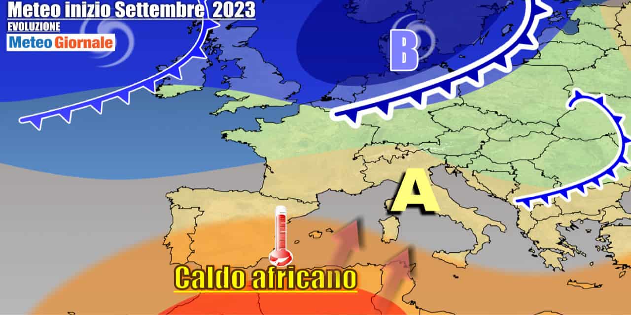 Meteo Italia: torna l’anticiclone, avvio Settembre con grande cambiamento
