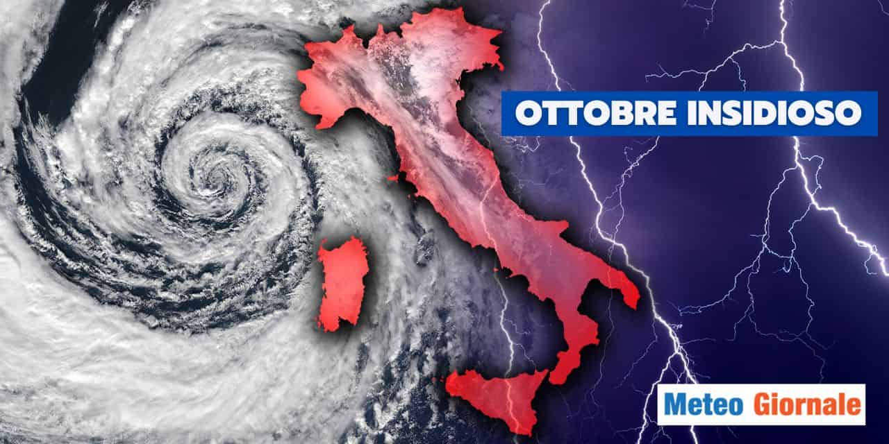 Meteo Ottobre: proiezioni non confortevoli per l'Autunno