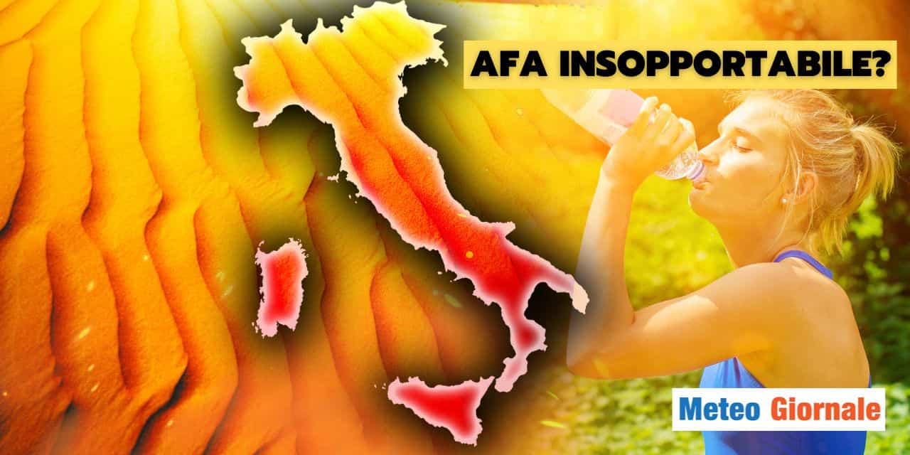 Meteo: afa e caldo insopportabile nel finale di Agosto?