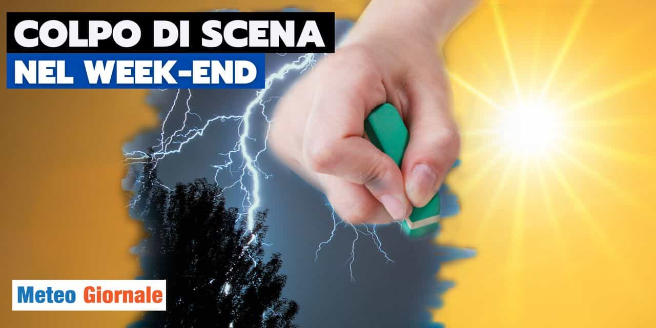 Meteo, sarà un week-end clamoroso