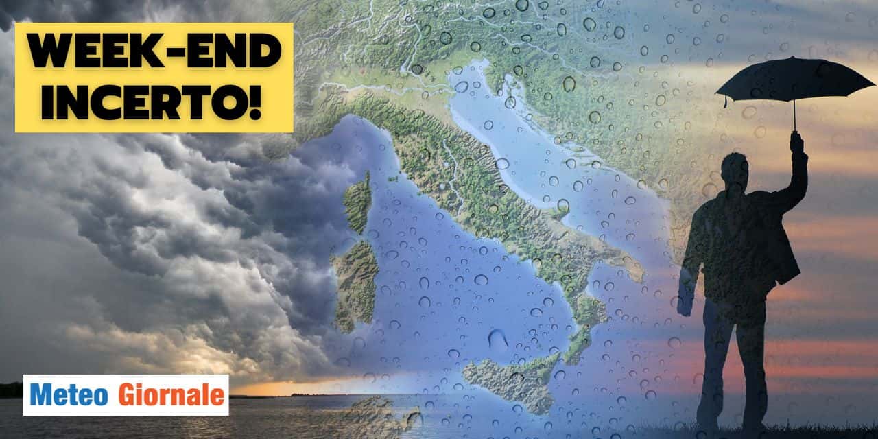 Meteo: il week-end sarà un problema
