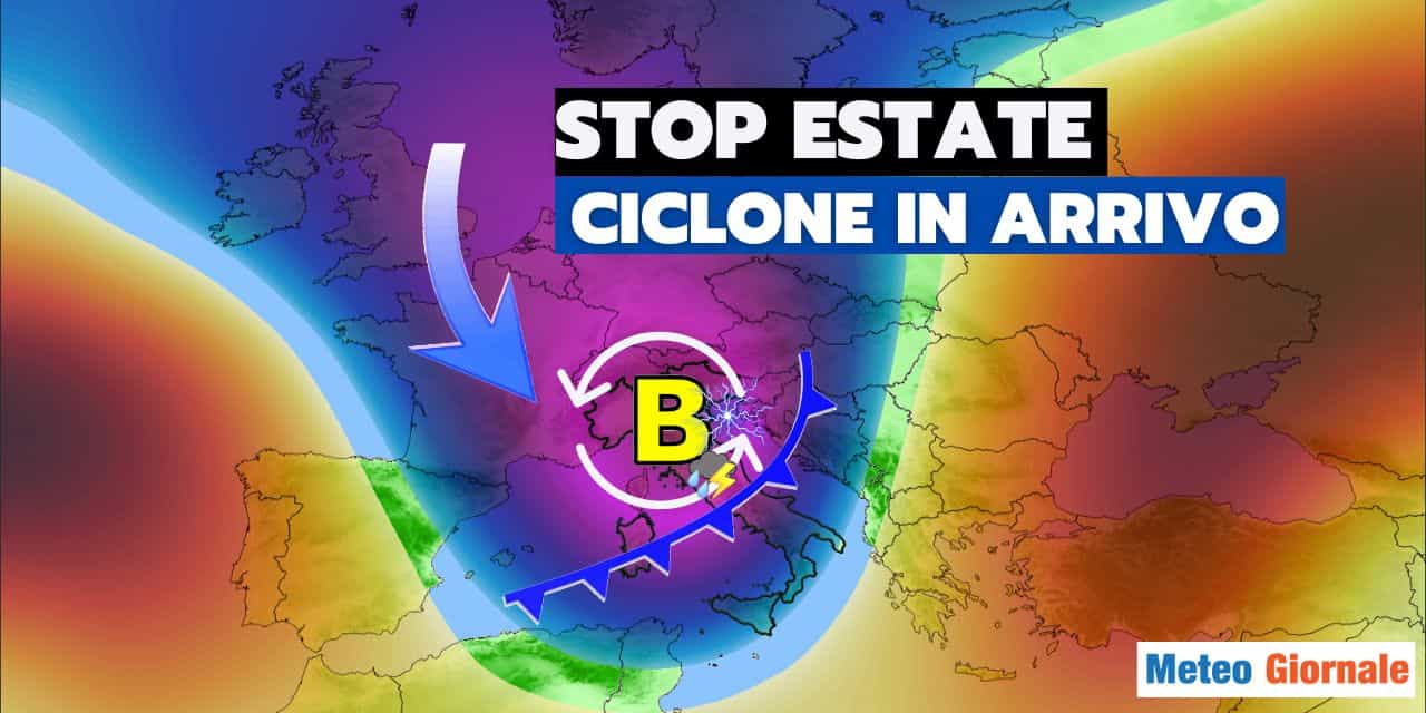 Meteo, verso il clamoroso ribaltone, ciclone burrascoso pronto ad irrompere
