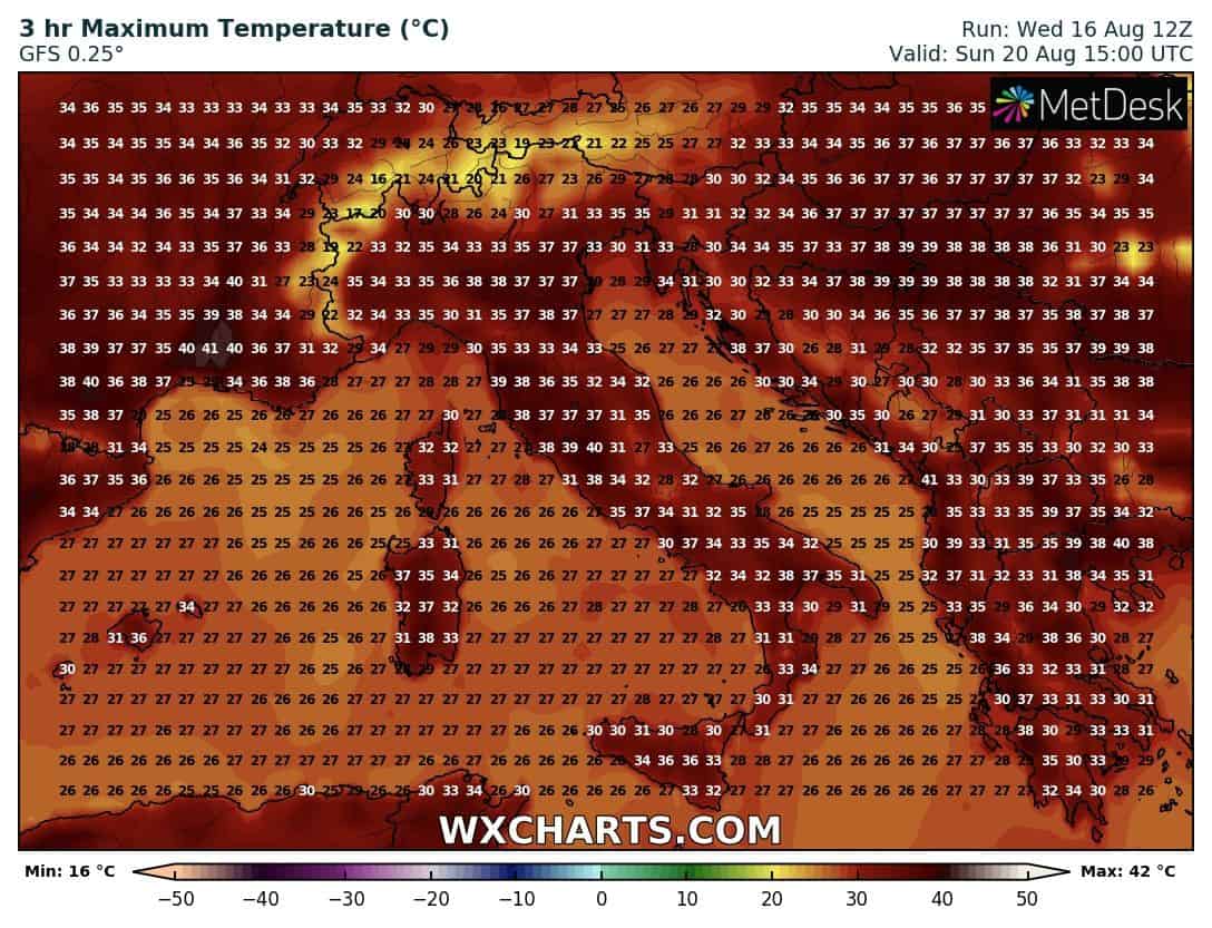 Meteo Temperature: Caldo sempre più intenso. Si soffrirà parecchio