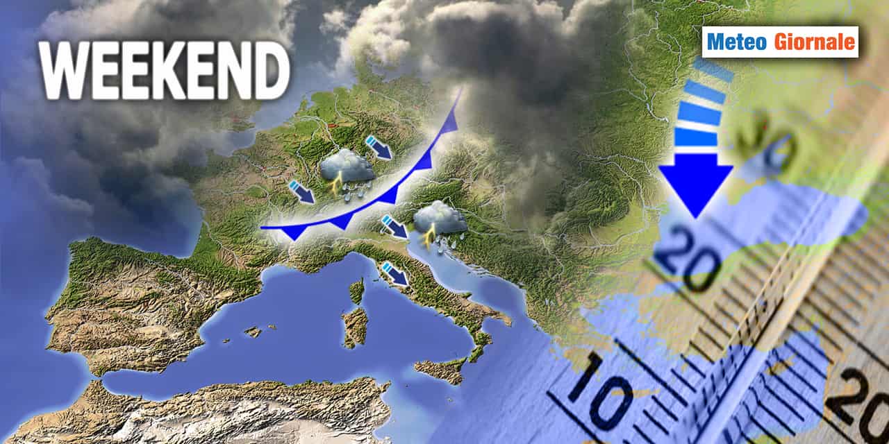 Meteo: Weekend in bilico tra Sole, vento e Temporali