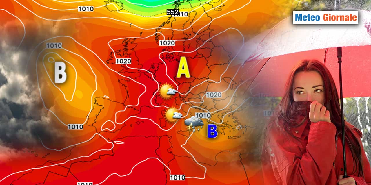 Meteo: Alta pressione, ma non troppo! Sta arrivando un vortice