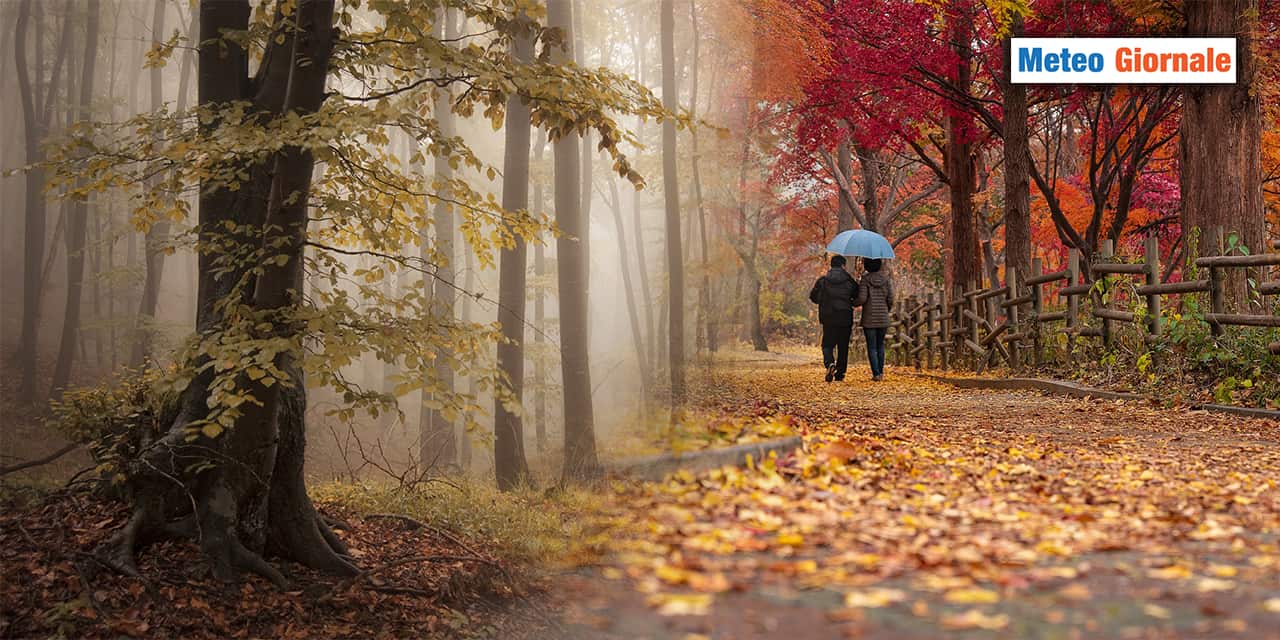 Sta per entrare in scena il vero meteo d'AUTUNNO